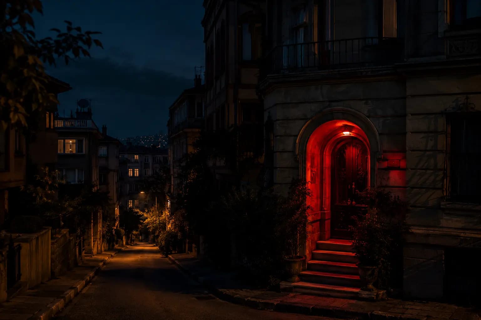 Maltepe'den Yeraltı Korku Evi'ne uzanan yol atmosferi